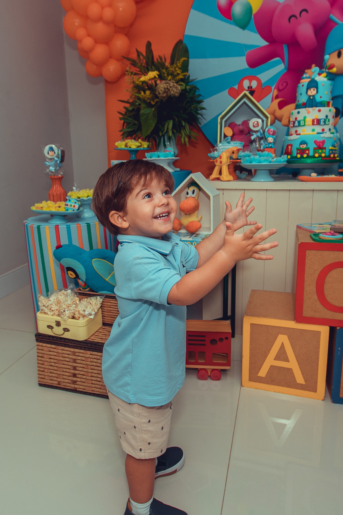 Senhoritas Fotografia aniversário infantil festa criança pocoyo