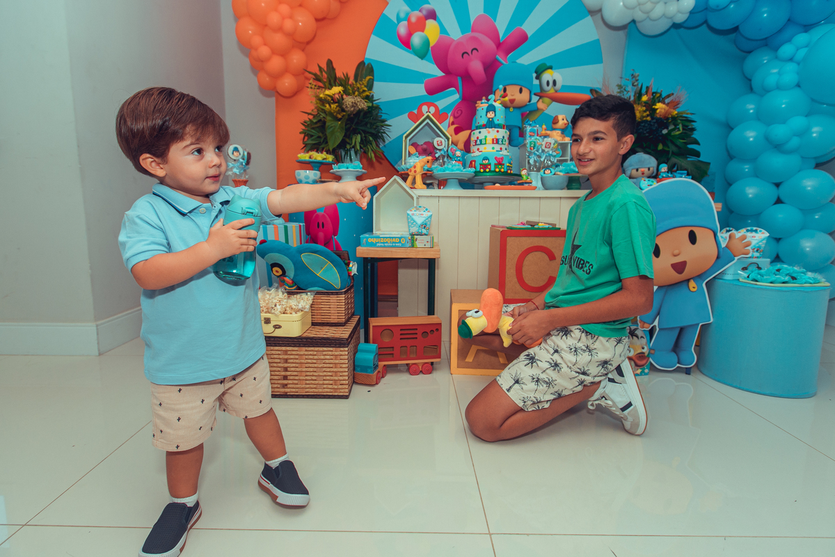 Senhoritas Fotografia aniversário infantil festa criança pocoyo