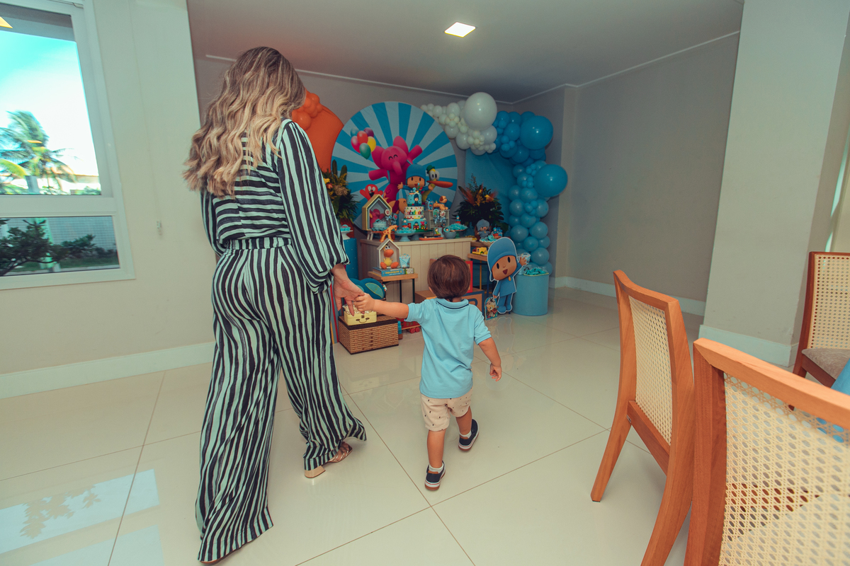 Senhoritas Fotografia aniversário infantil festa criança pocoyo