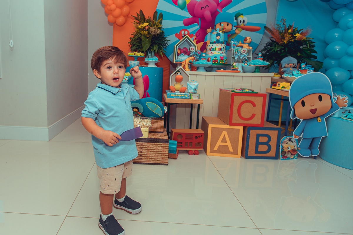 Senhoritas Fotografia aniversário infantil festa criança pocoyo