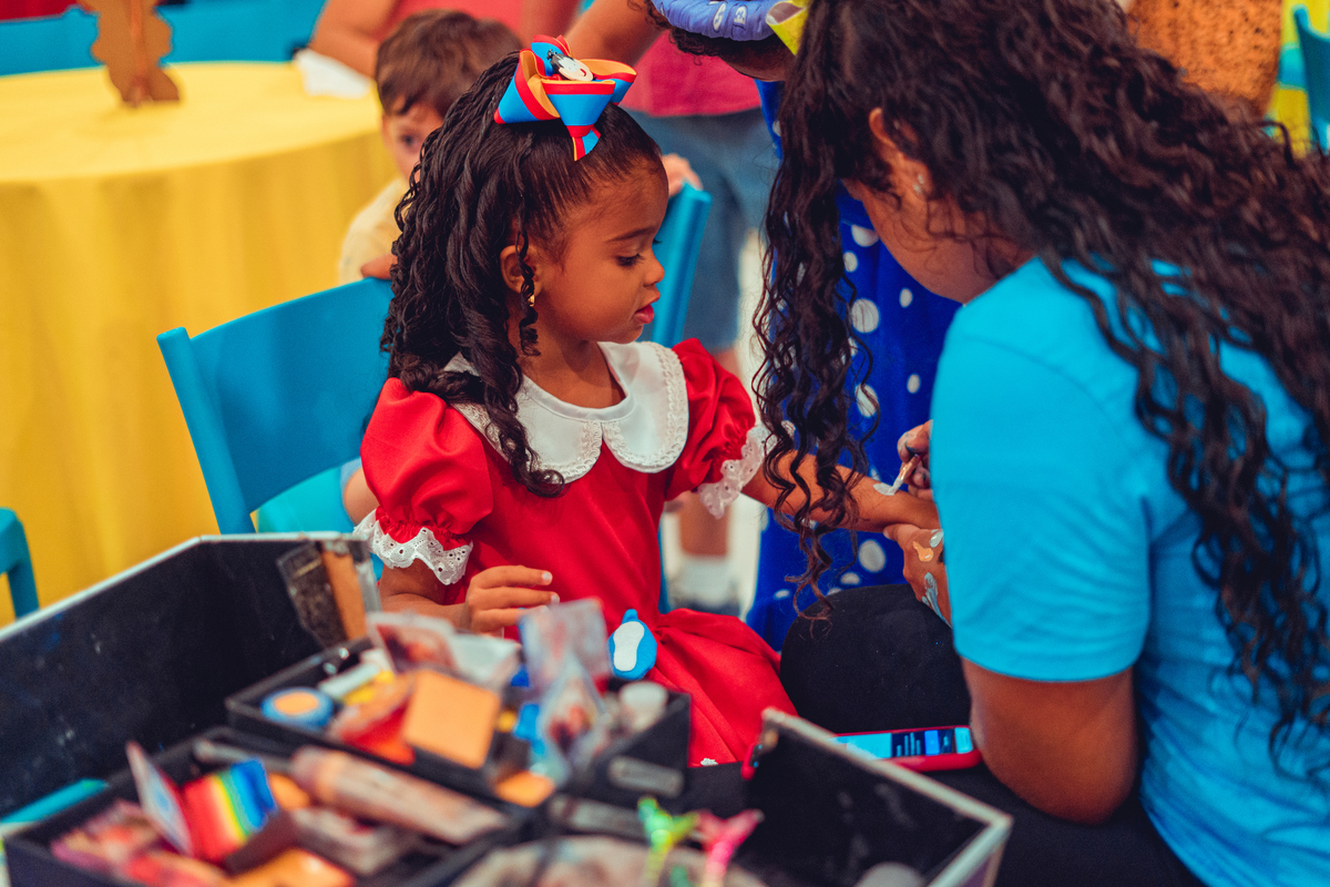 aniversário turma da mônica senhoritas fotografia cebolinha cascão magali festa decoração bolo menina liz