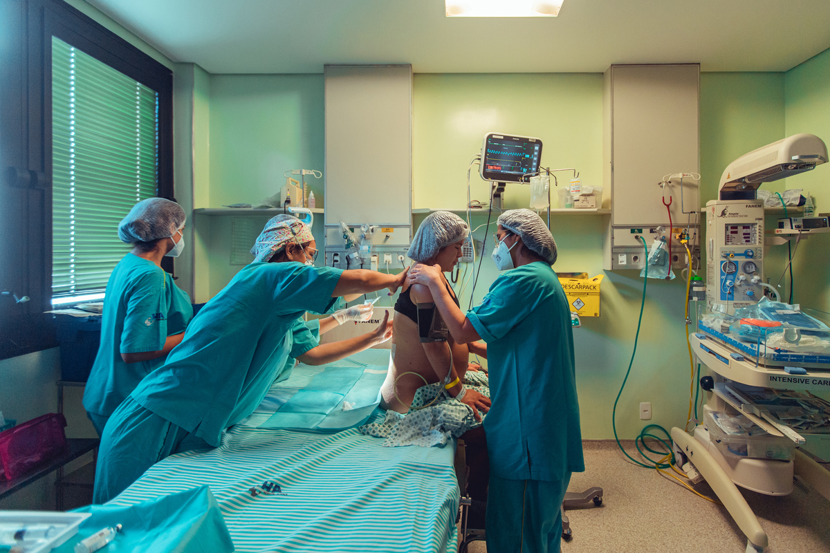 Senhoritas Fotografia nascimento parto normal natural humanizado hospital aliança salvador bahia bebê analgesia