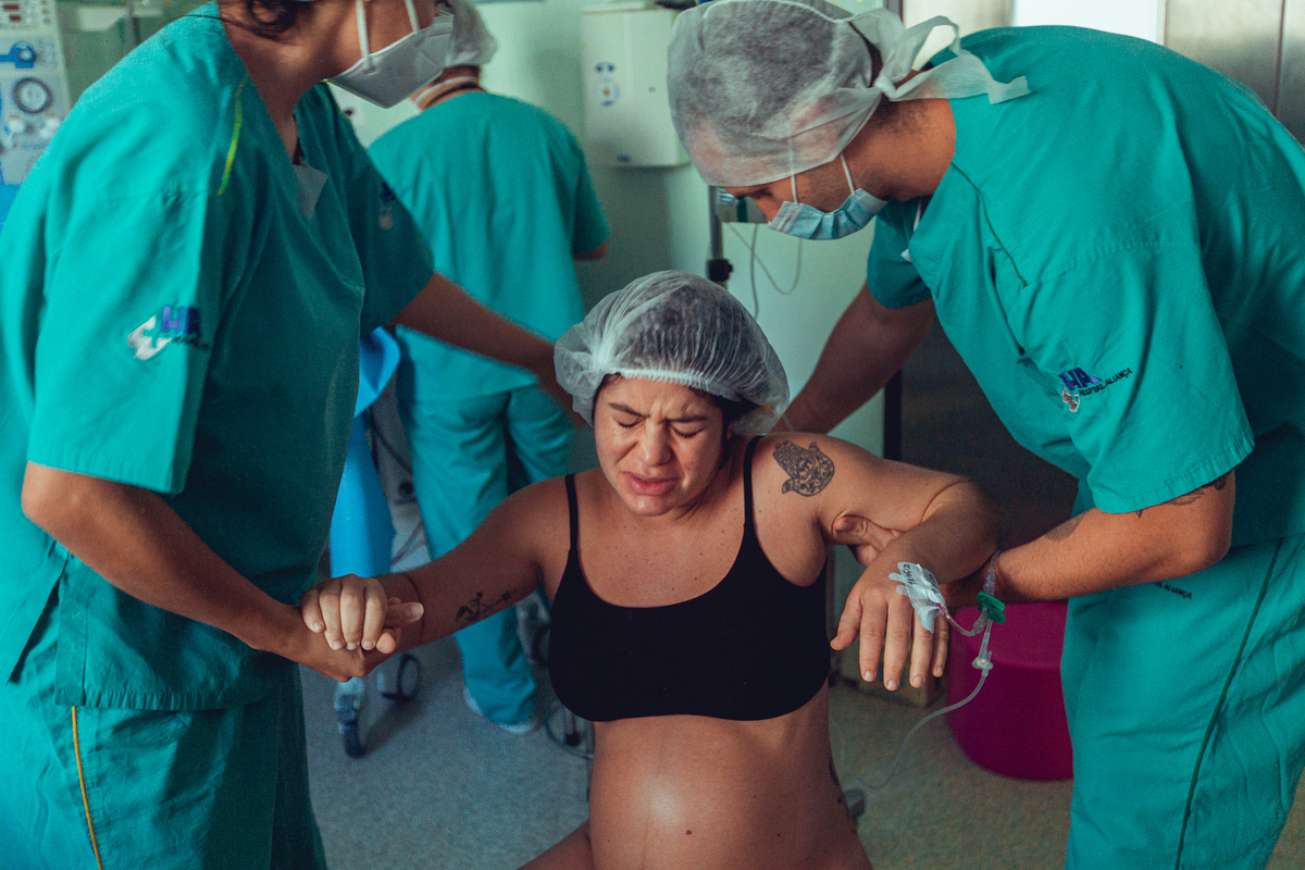 Senhoritas Fotografia nascimento parto normal natural humanizado hospital aliança salvador bahia bebê analgesia