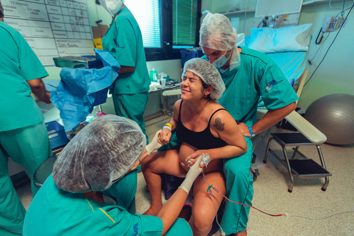 Senhoritas Fotografia nascimento parto normal natural humanizado hospital aliança salvador bahia bebê analgesia