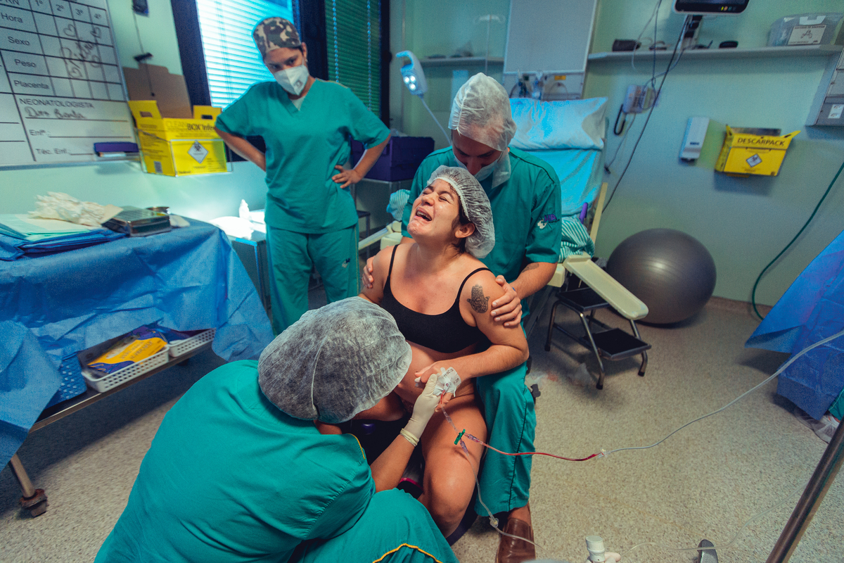 Senhoritas Fotografia nascimento parto normal natural humanizado hospital aliança salvador bahia bebê analgesia