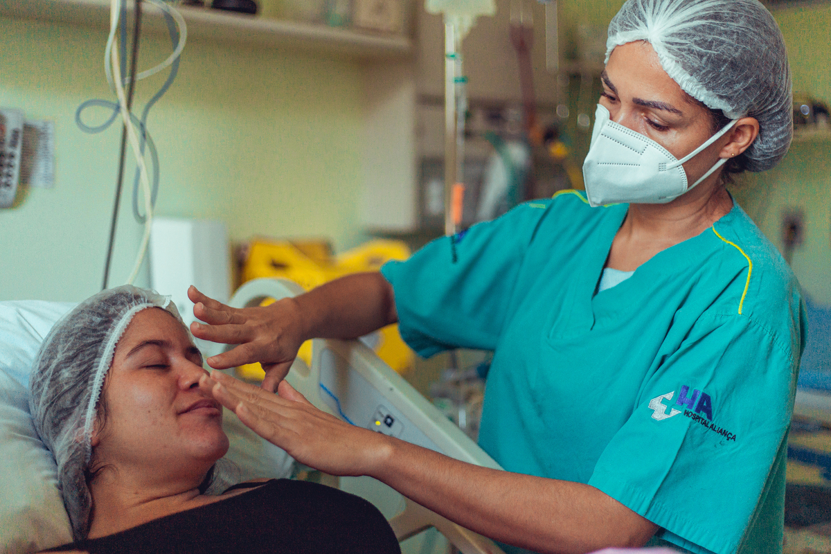Senhoritas Fotografia nascimento parto normal natural humanizado hospital aliança salvador bahia bebê analgesia