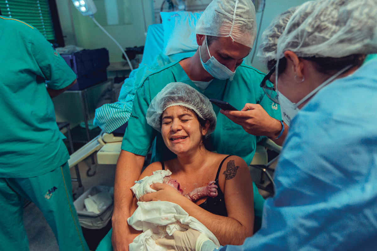 Senhoritas Fotografia nascimento parto normal natural humanizado hospital aliança salvador bahia bebê analgesia