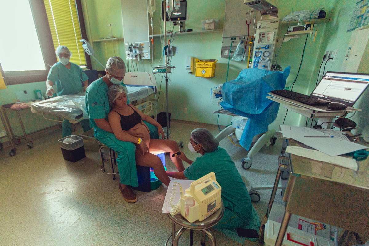 Senhoritas Fotografia nascimento parto normal natural humanizado hospital aliança salvador bahia bebê analgesia