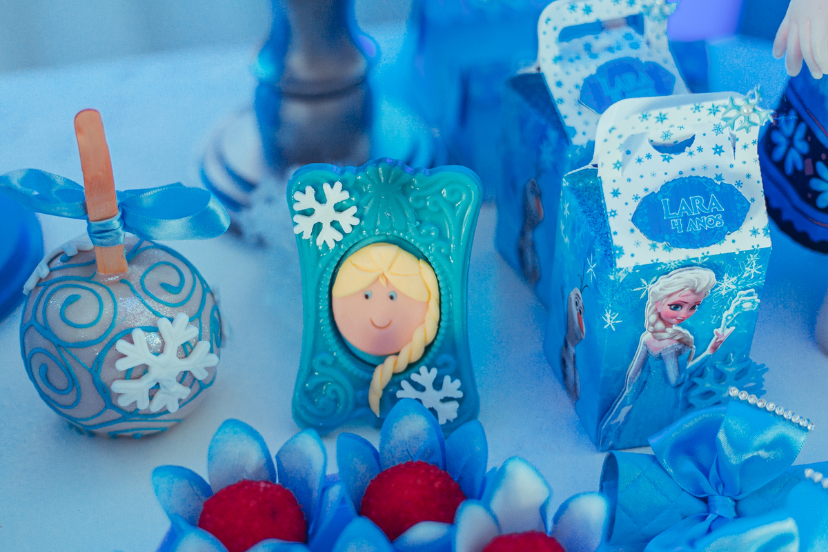 Senhoritas Fotografia aniversário festa infantil criança decoração bolo frozen elsa anna gelo olaf Salvador Bahia Lara 04 anos