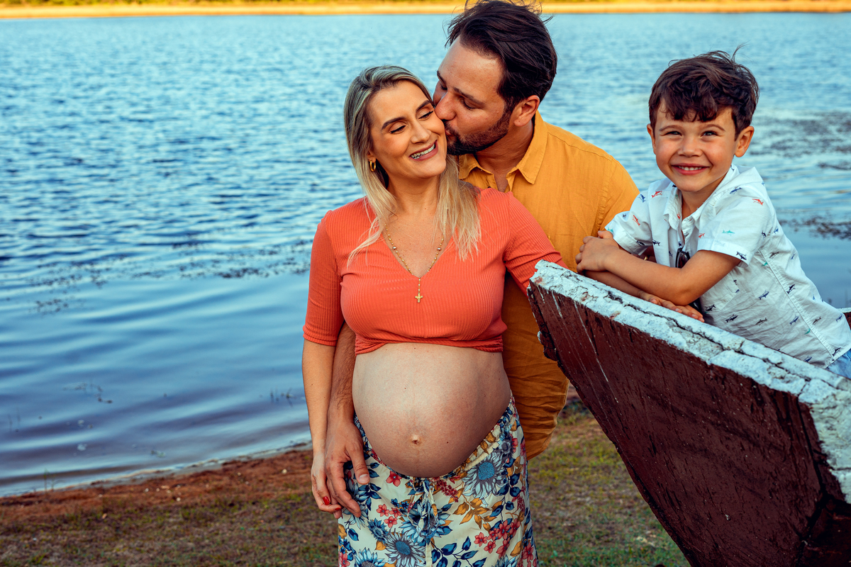 Senhoritas Fotografia ensaio gestante praia Guarajuba Bahia Salvador grávida fotográfico