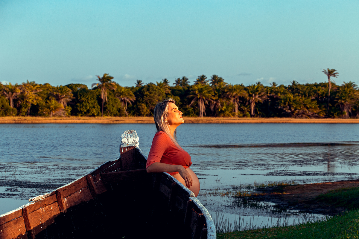 Senhoritas Fotografia ensaio gestante praia Guarajuba Bahia Salvador grávida fotográfico