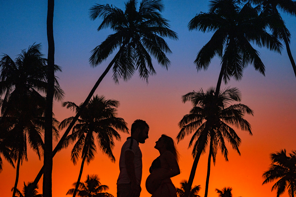 Senhoritas Fotografia ensaio gestante praia Guarajuba Bahia Salvador grávida fotográfico