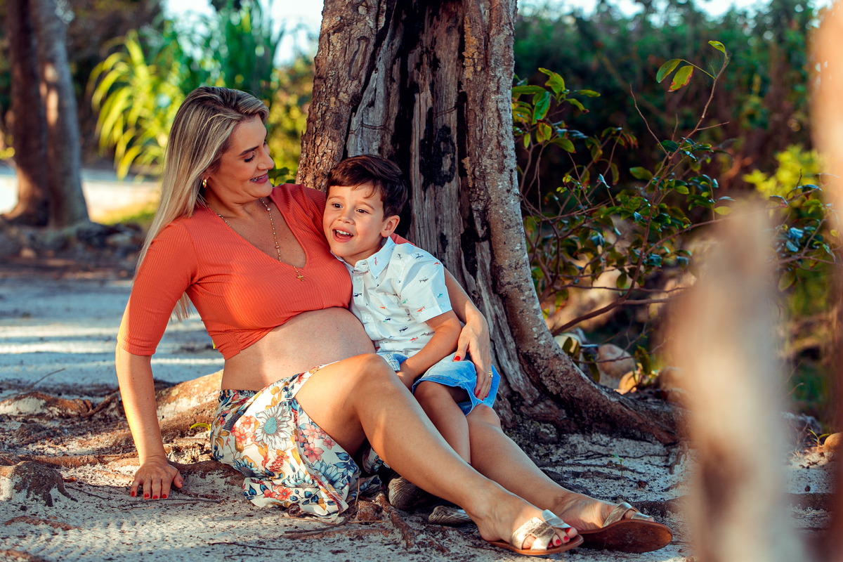 Senhoritas Fotografia ensaio gestante praia Guarajuba Bahia Salvador grávida fotográfico