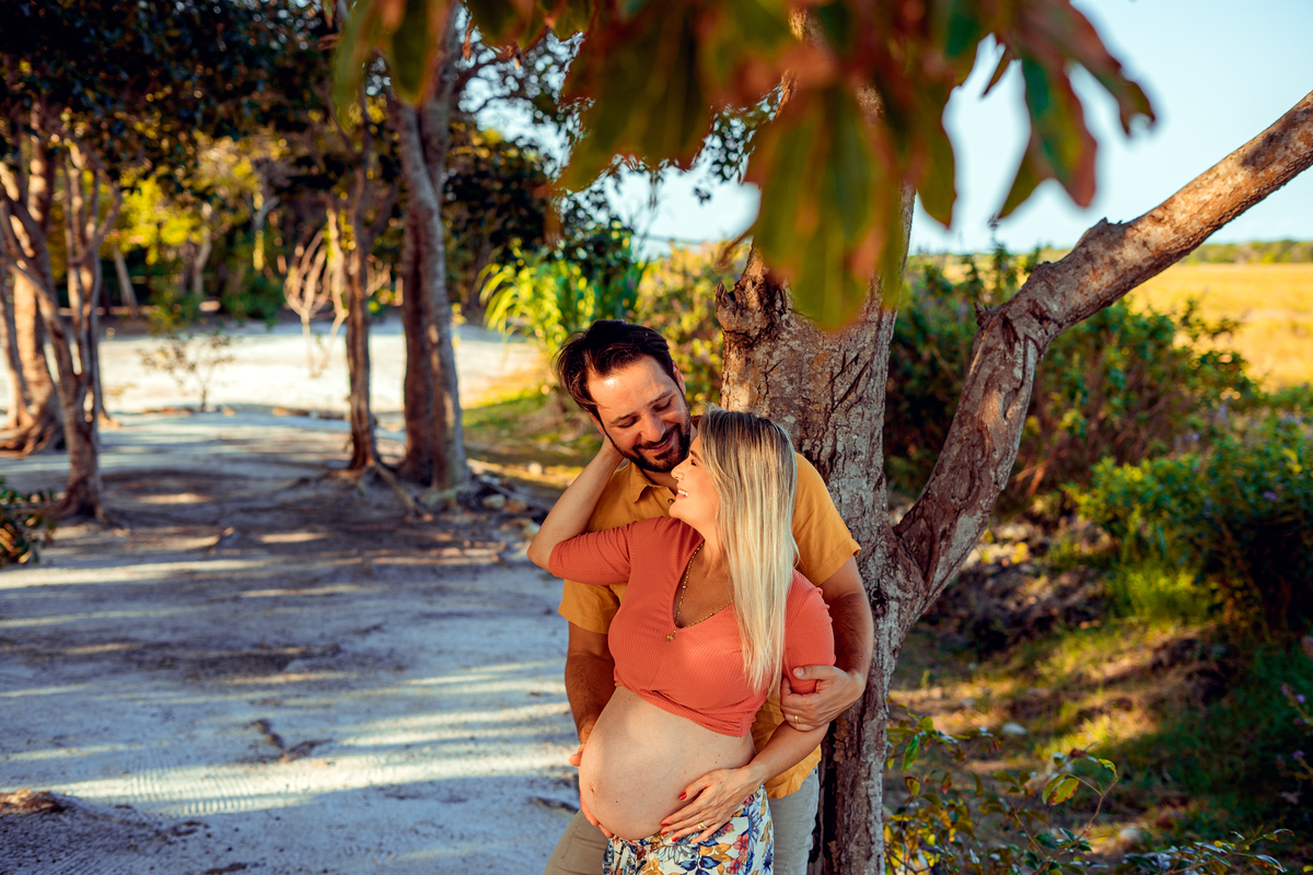 Senhoritas Fotografia ensaio gestante praia Guarajuba Bahia Salvador grávida fotográfico