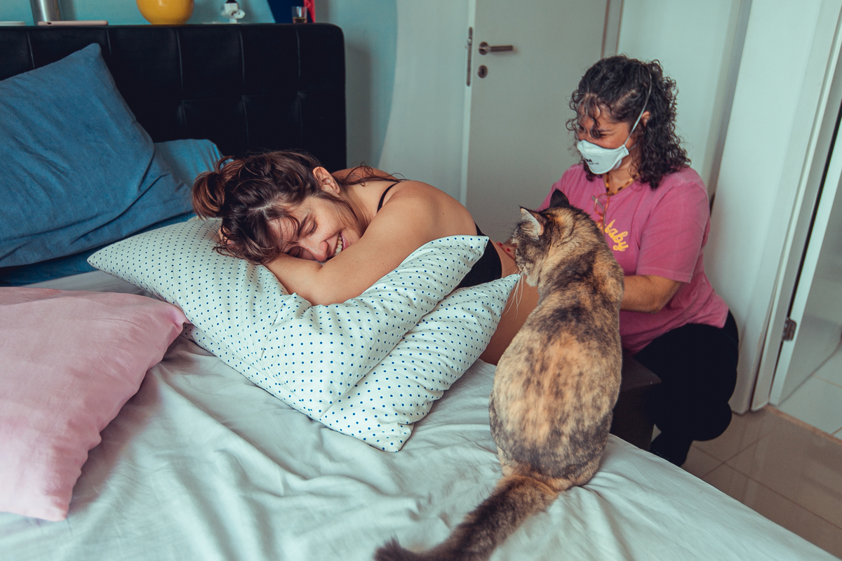 Senhoritas Fotografia Parto Normal Natural Humanizado Mansão do Caminho Doula Gestante Grávida Gravidez Nascimento Fotografia de Parto Documental Salvador Bahia