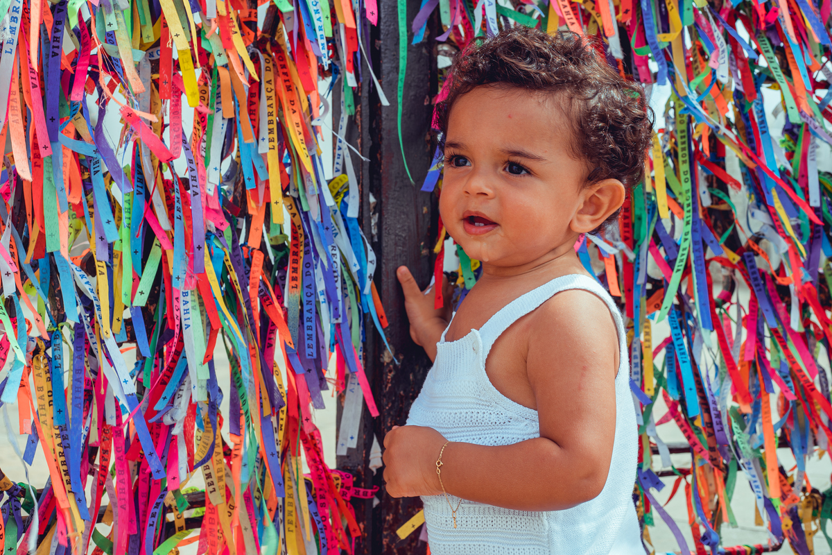 Senhoritas Fotografia Batizado Batismo Igreja do Bonfim Nosso Senhor do Bonfim Salvador Bahia Missa Fitinhas 
