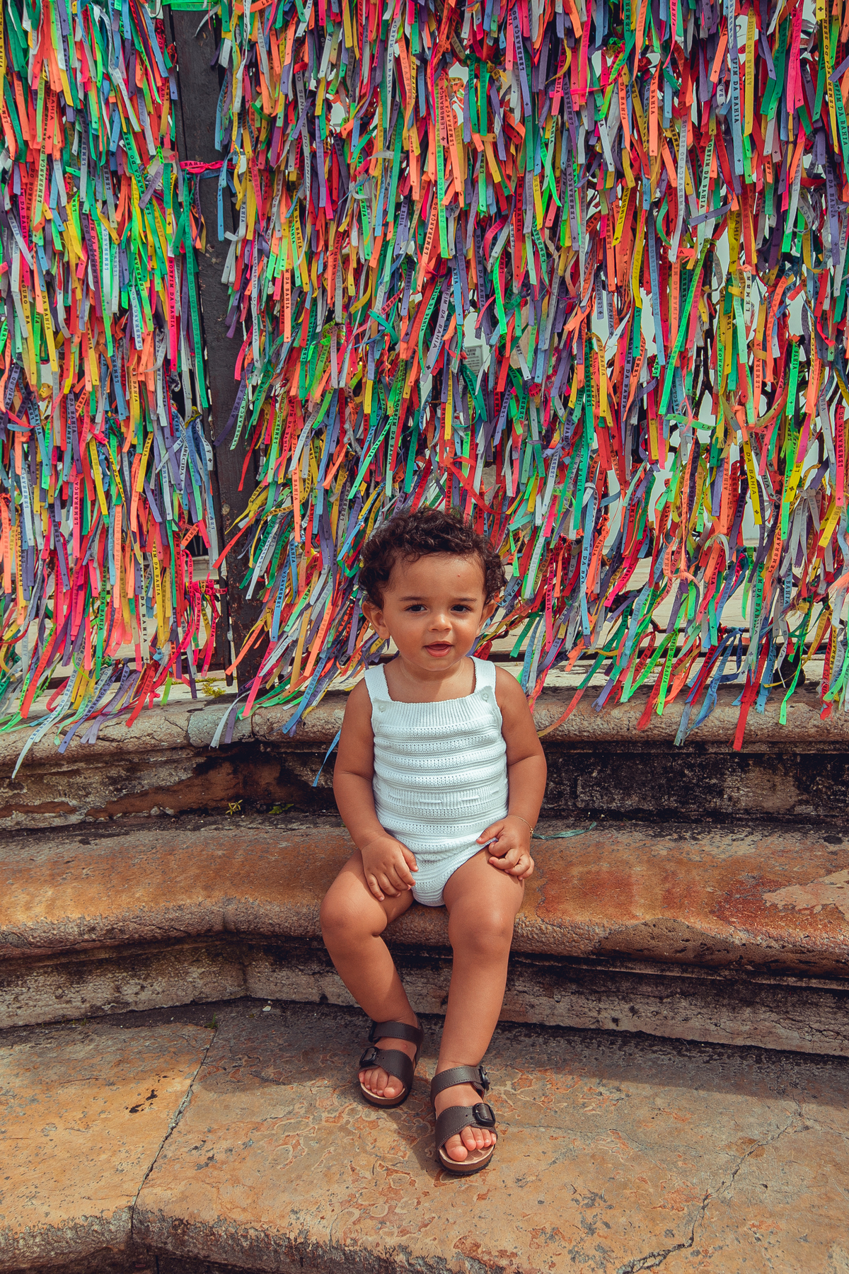Senhoritas Fotografia Batizado Batismo Igreja do Bonfim Nosso Senhor do Bonfim Salvador Bahia Missa Fitinhas 