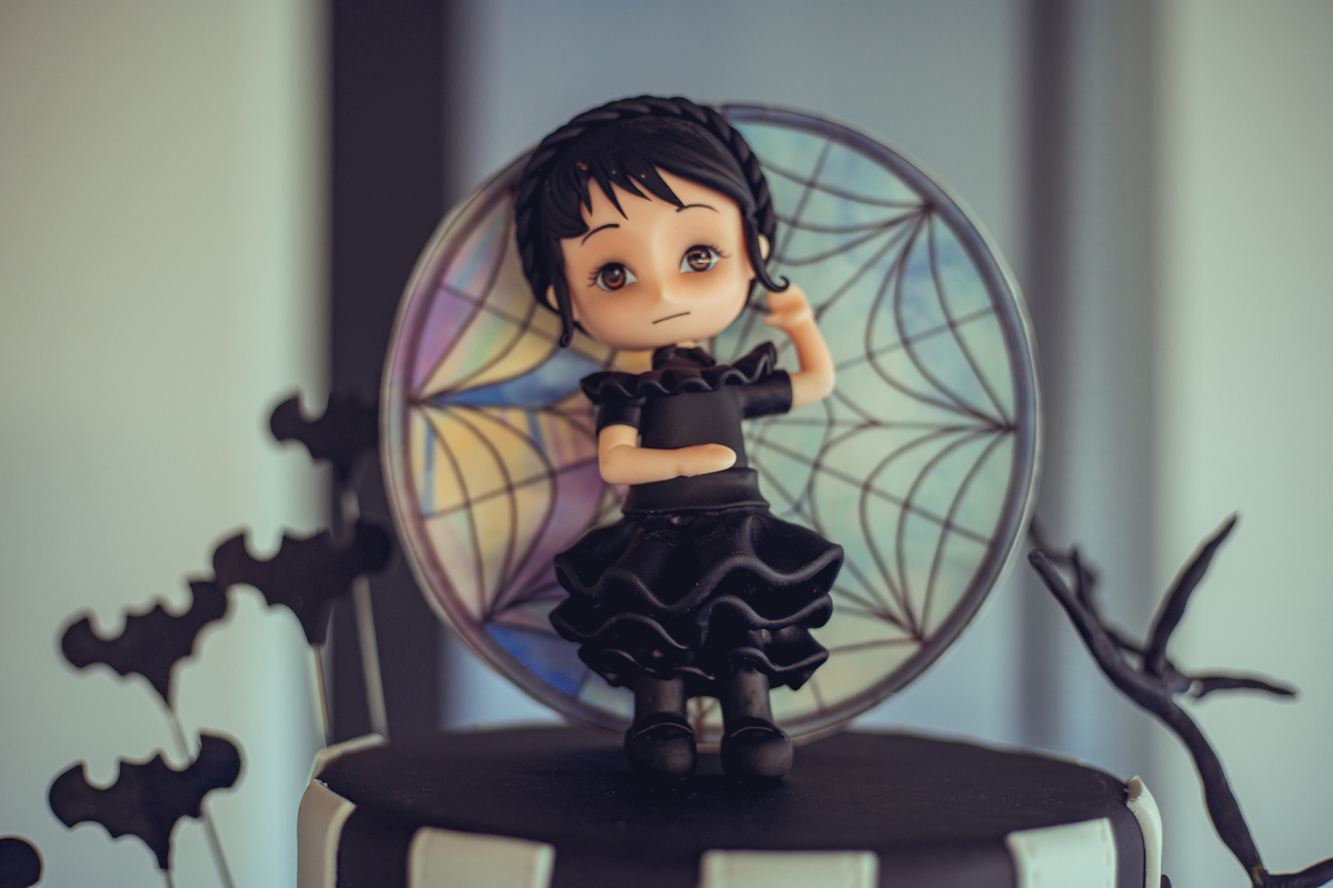 aniversário infantil festa criança decoração bolo as festas de manuca wandinha hannah 06 anos senhoritas fotografia salvador bahia fotografia de família fotógrafas