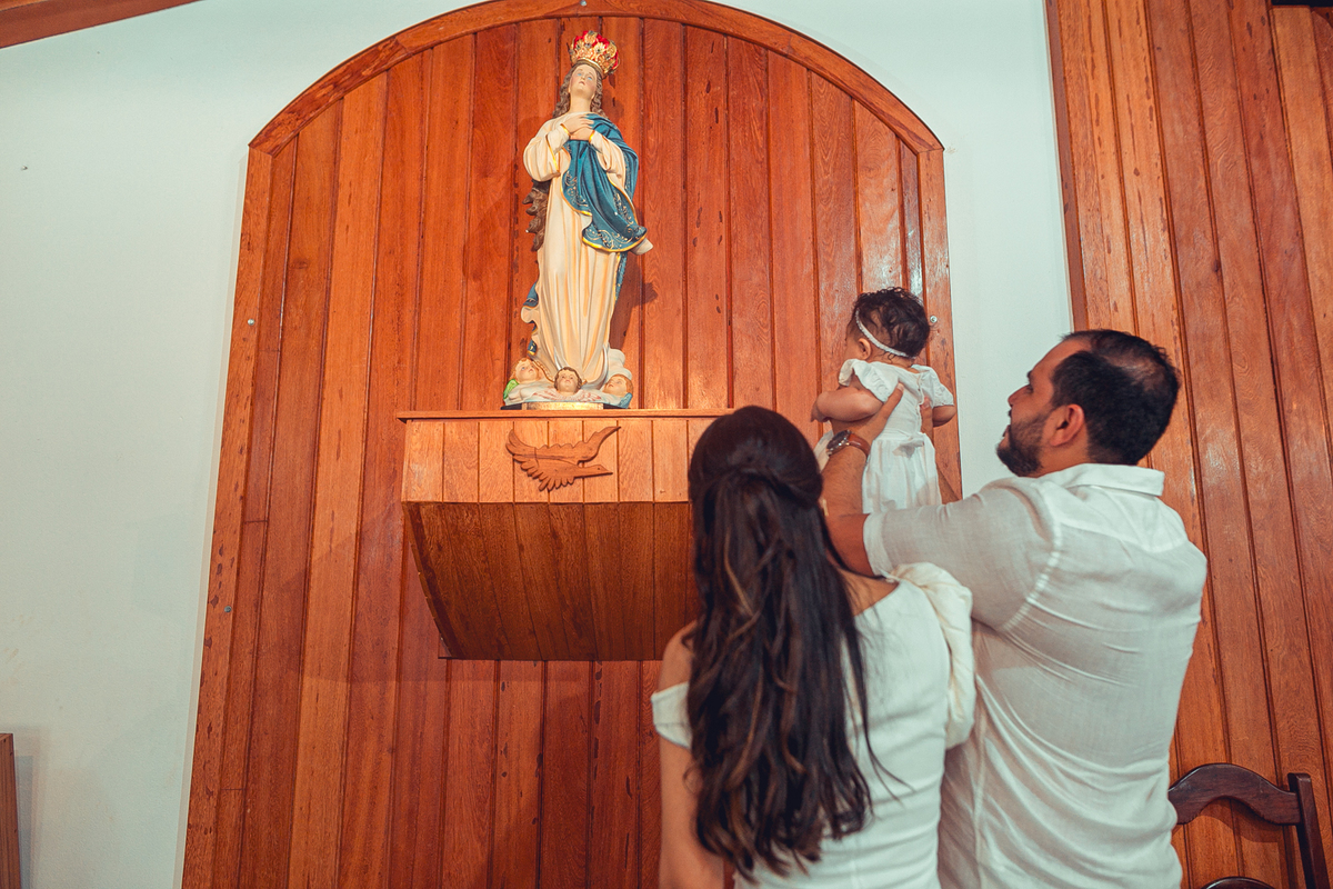 senhoritas fotografia batizado batismo igreja praia do forte sao francisco de assis foto fotografo fotografa