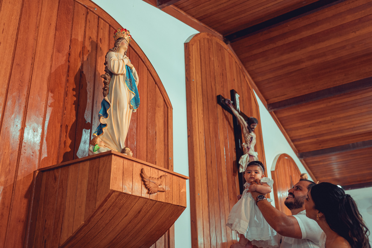 senhoritas fotografia batizado batismo igreja praia do forte sao francisco de assis foto fotografo fotografa