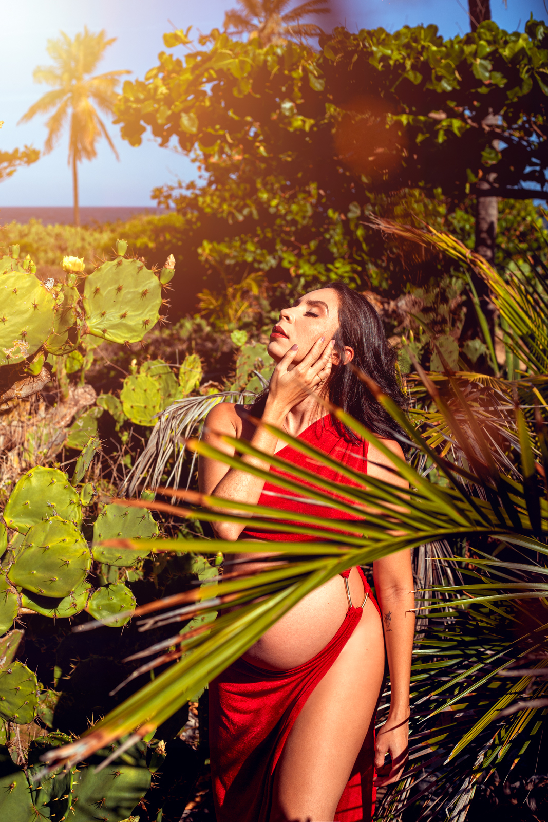 ensaio gestante gravida gravidez foto senhoritas fotografia praia natureza salvador bahia pose dica roupa look