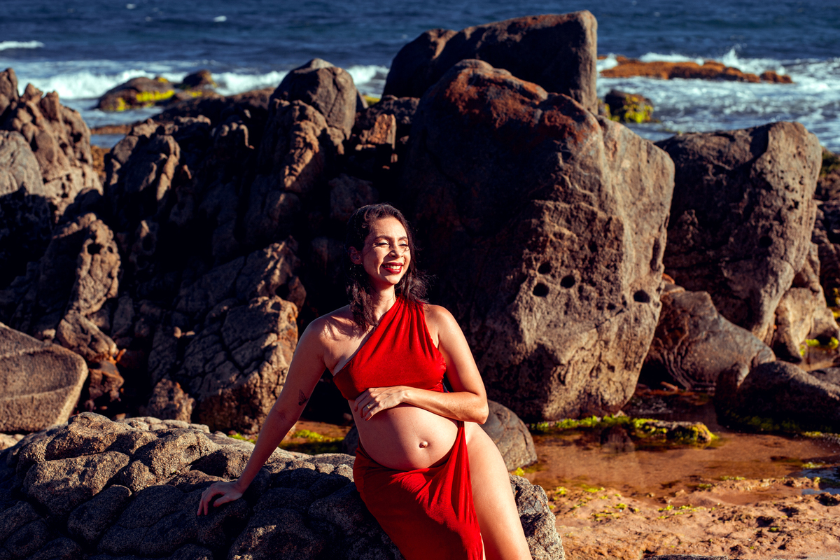 ensaio gestante gravida gravidez foto senhoritas fotografia praia natureza salvador bahia pose dica roupa look