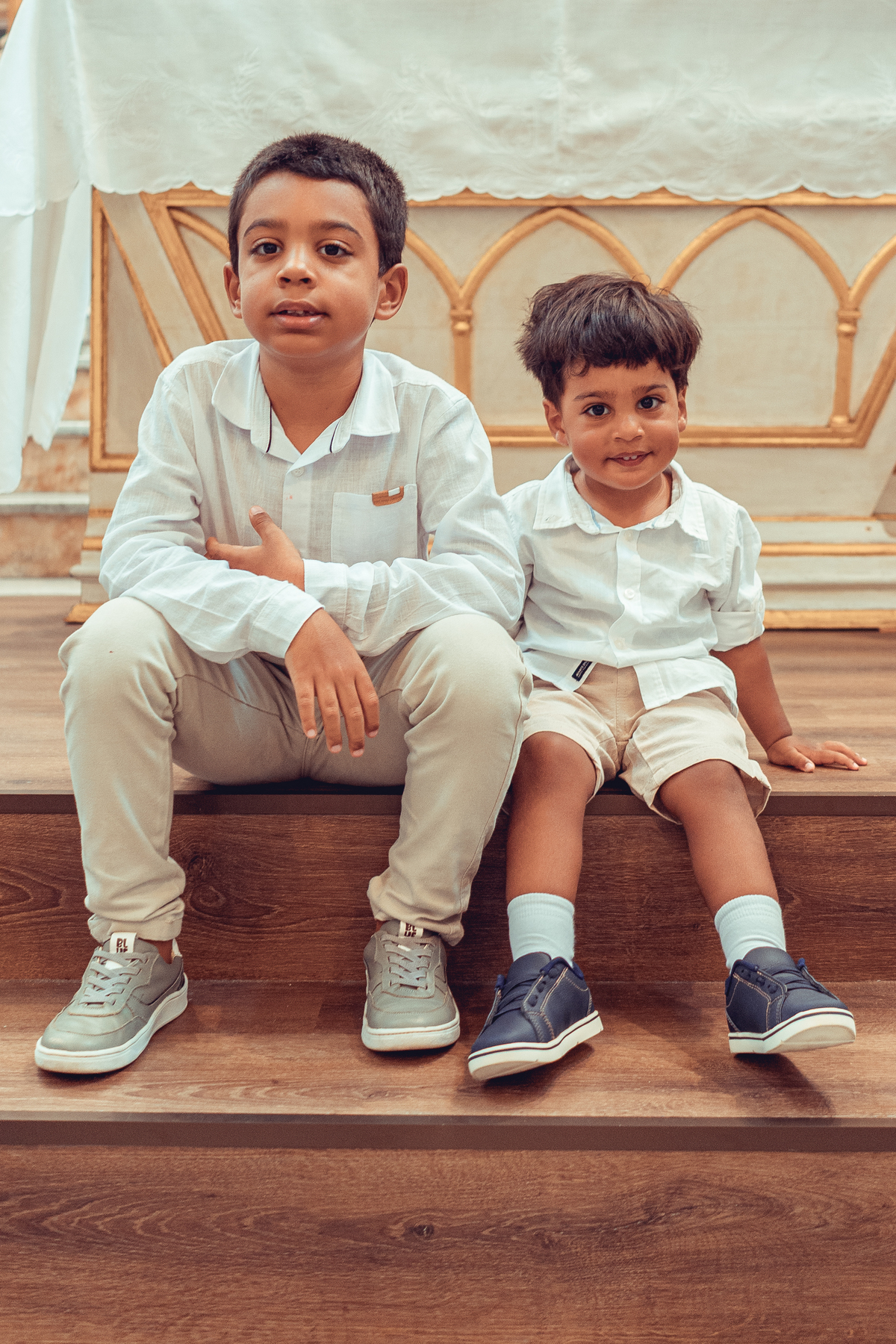 Fotografia Foto Fotografa Batizado Batismo Senhoritas Madrinha Padrinho familia espontanea documental