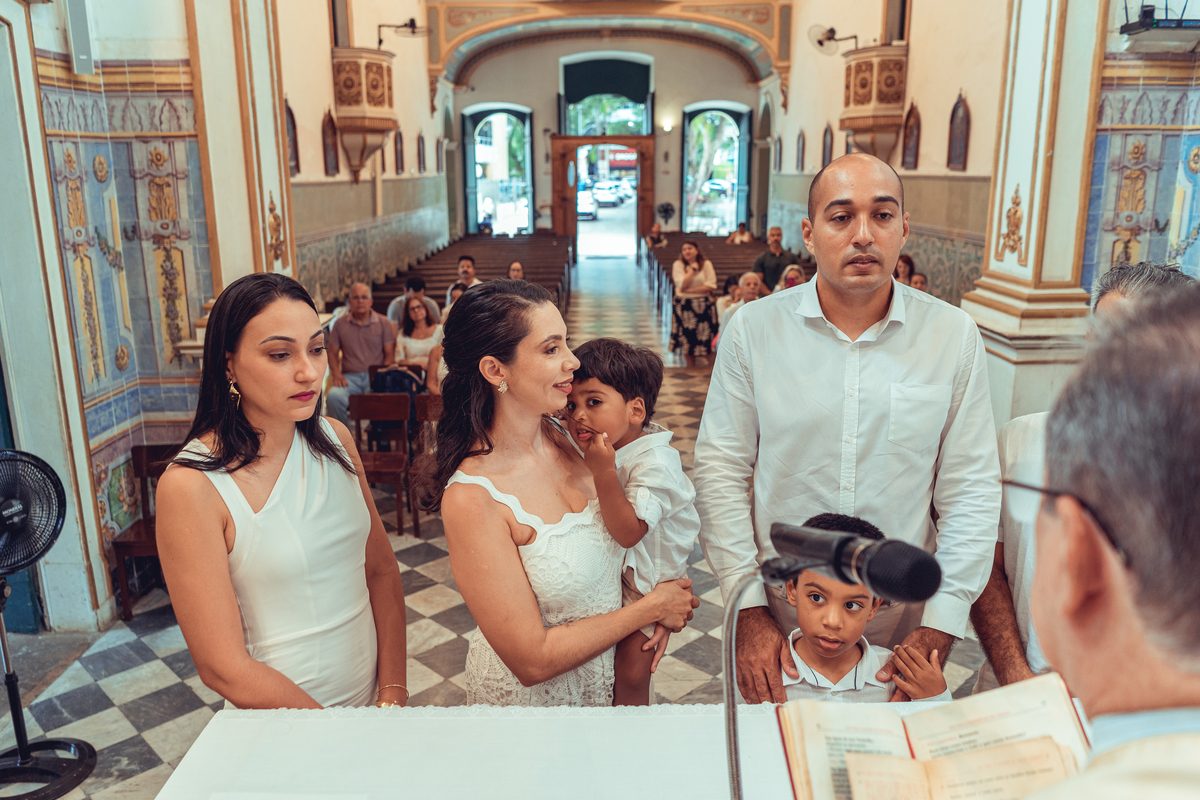 Fotografia Foto Fotografa Batizado Batismo Senhoritas Madrinha Padrinho familia espontanea documental