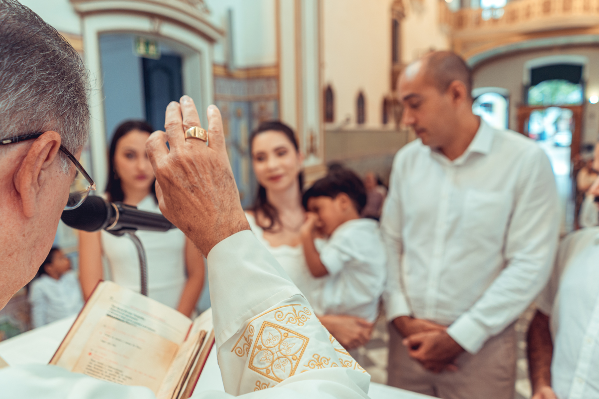 Fotografia Foto Fotografa Batizado Batismo Senhoritas Madrinha Padrinho familia espontanea documental