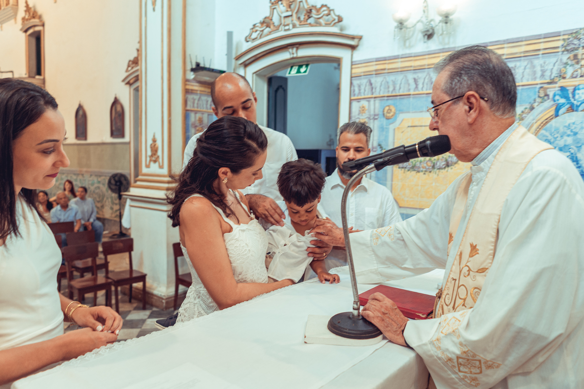 Fotografia Foto Fotografa Batizado Batismo Senhoritas Madrinha Padrinho familia espontanea documental