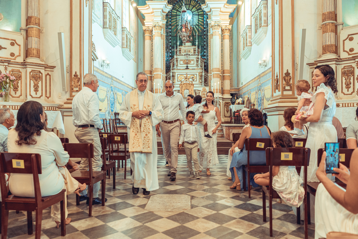 Fotografia Foto Fotografa Batizado Batismo Senhoritas Madrinha Padrinho familia espontanea documental
