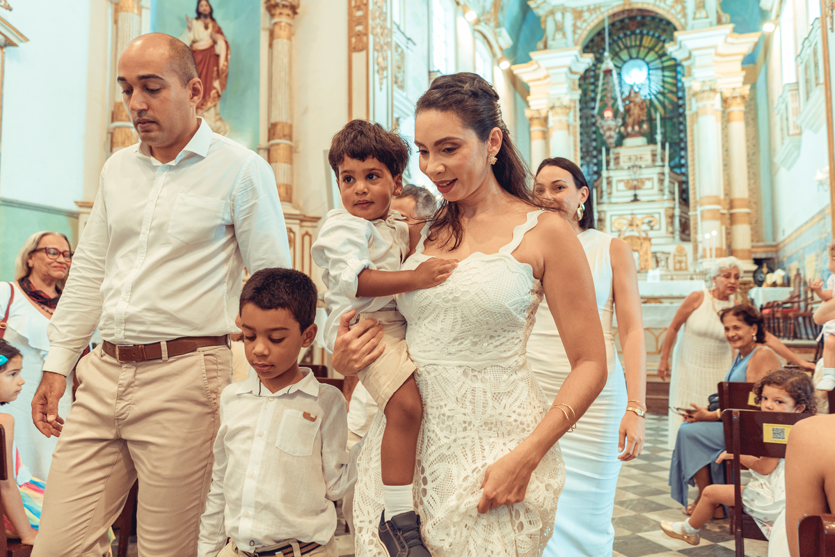 Fotografia Foto Fotografa Batizado Batismo Senhoritas Madrinha Padrinho familia espontanea documental
