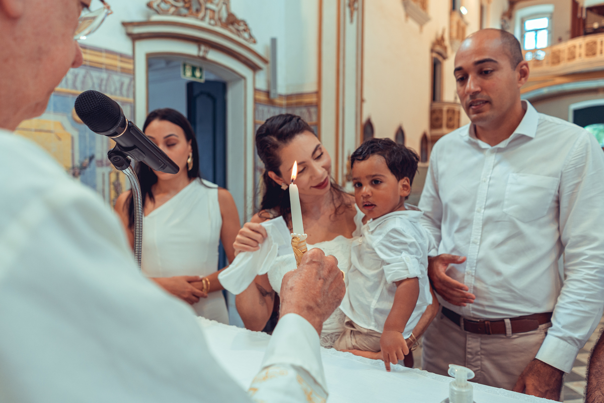 Fotografia Foto Fotografa Batizado Batismo Senhoritas Madrinha Padrinho familia espontanea documental
