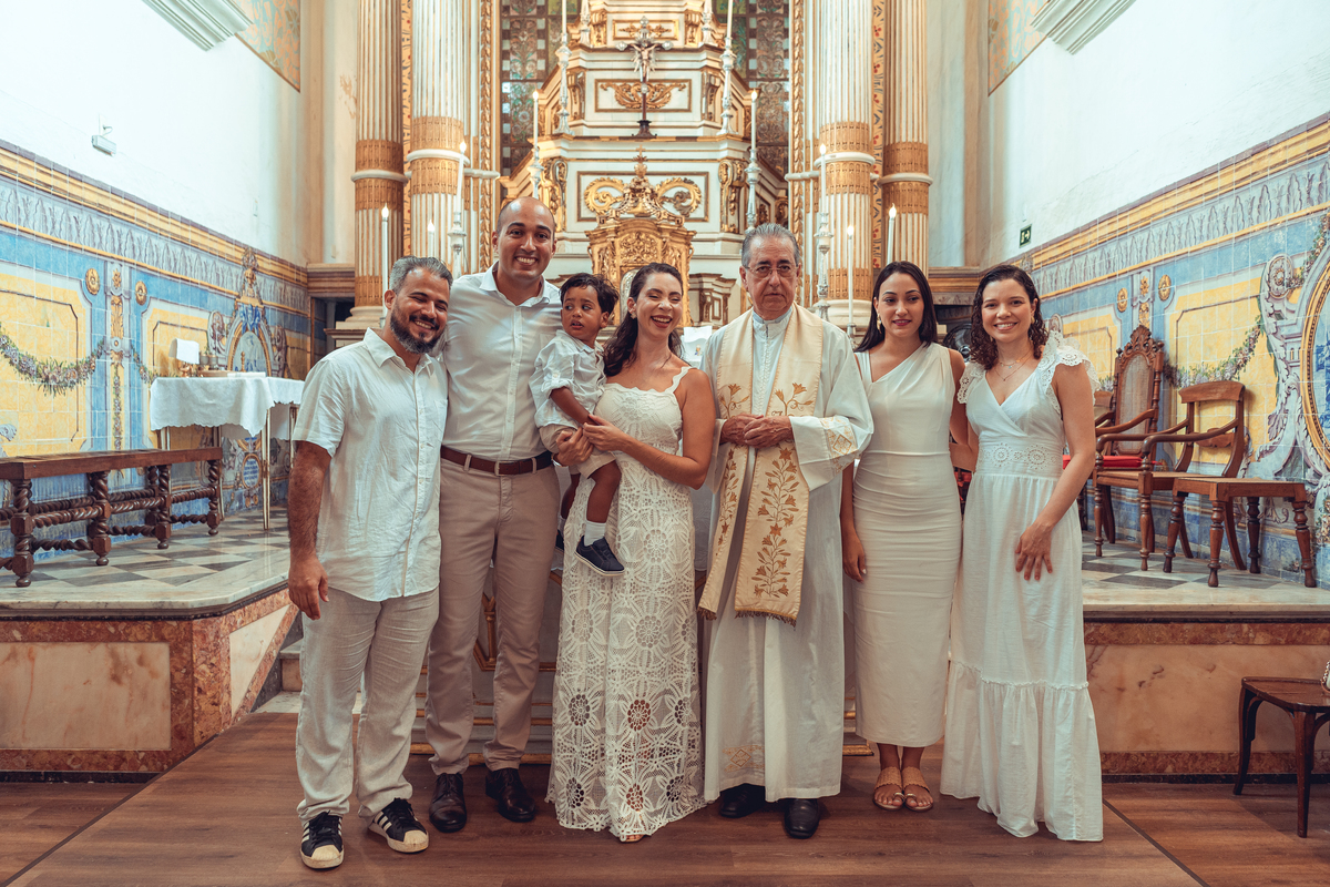 Fotografia Foto Fotografa Batizado Batismo Senhoritas Madrinha Padrinho familia espontanea documental