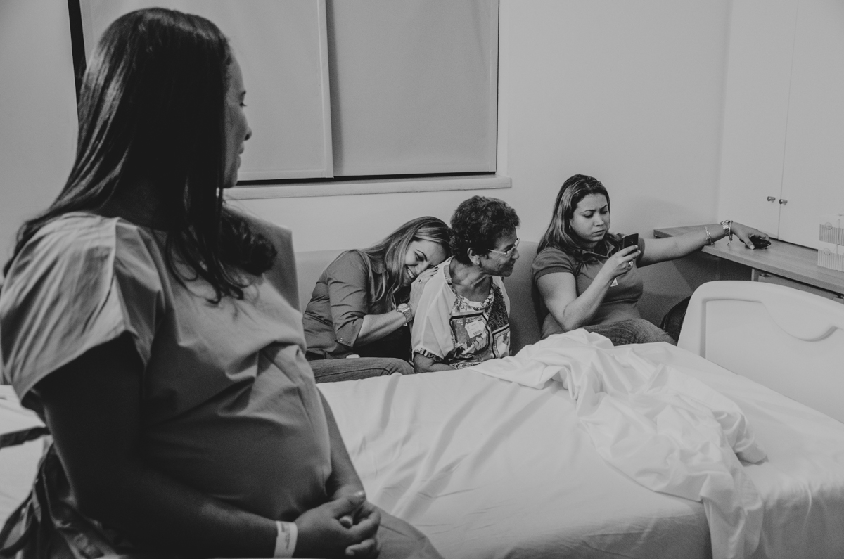 espera e ansiedade antes da cesaria no hospital portugues