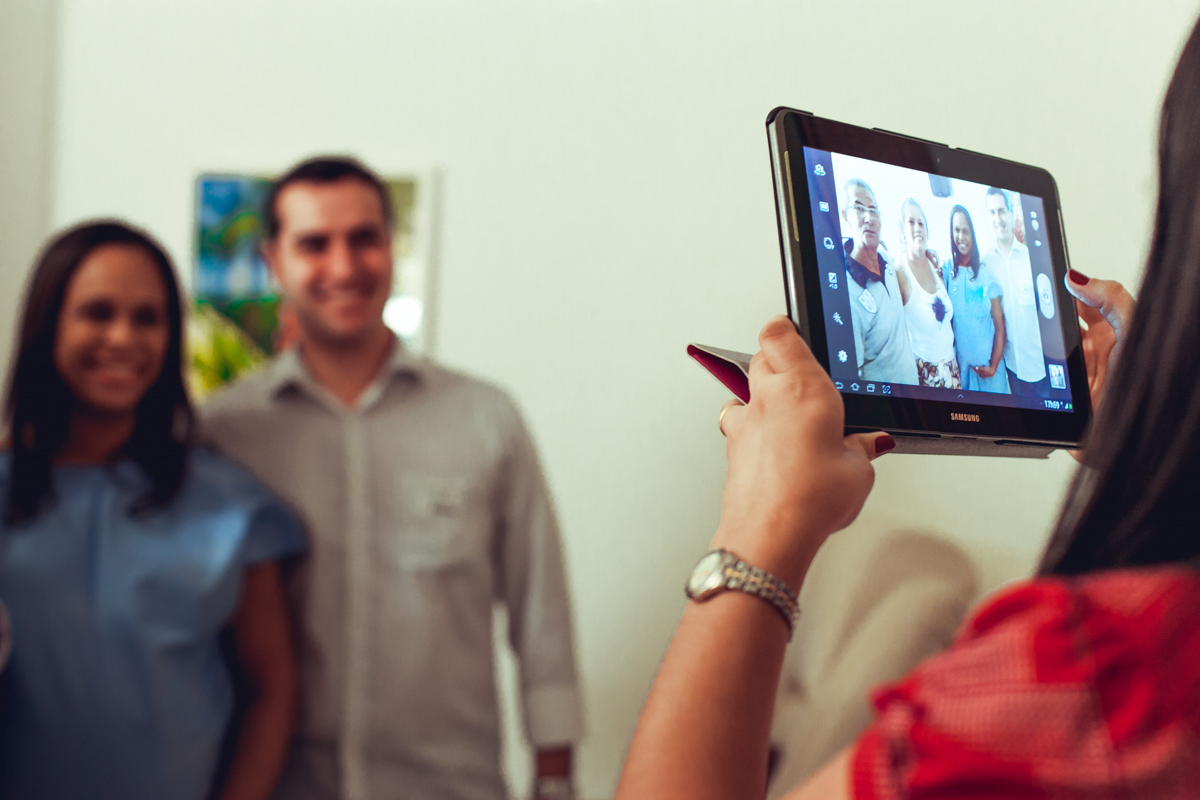 registro fotografico do parto no nascimento da filha