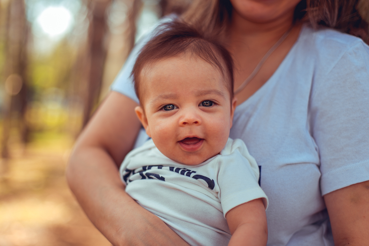 sorriso de filho apaixona a todos