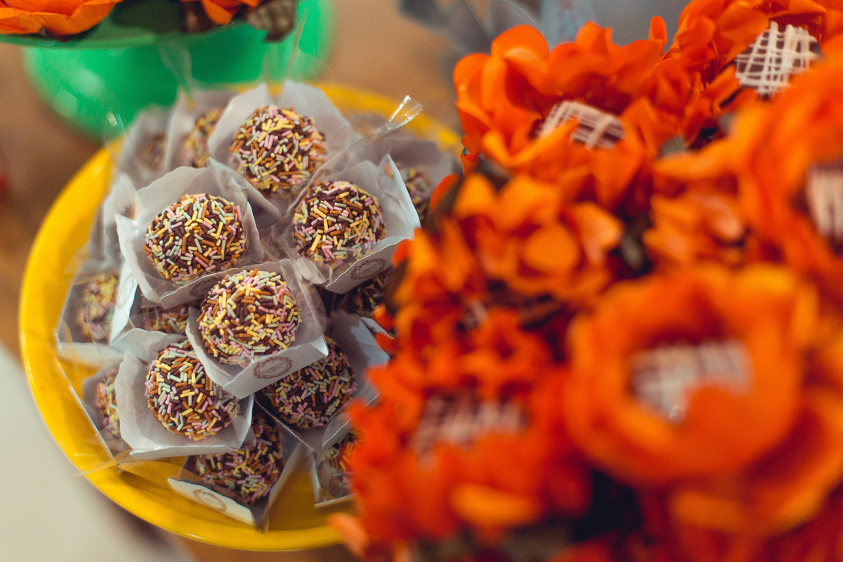 brigadeiro tradicional festa infantil tema fazendinha salvador