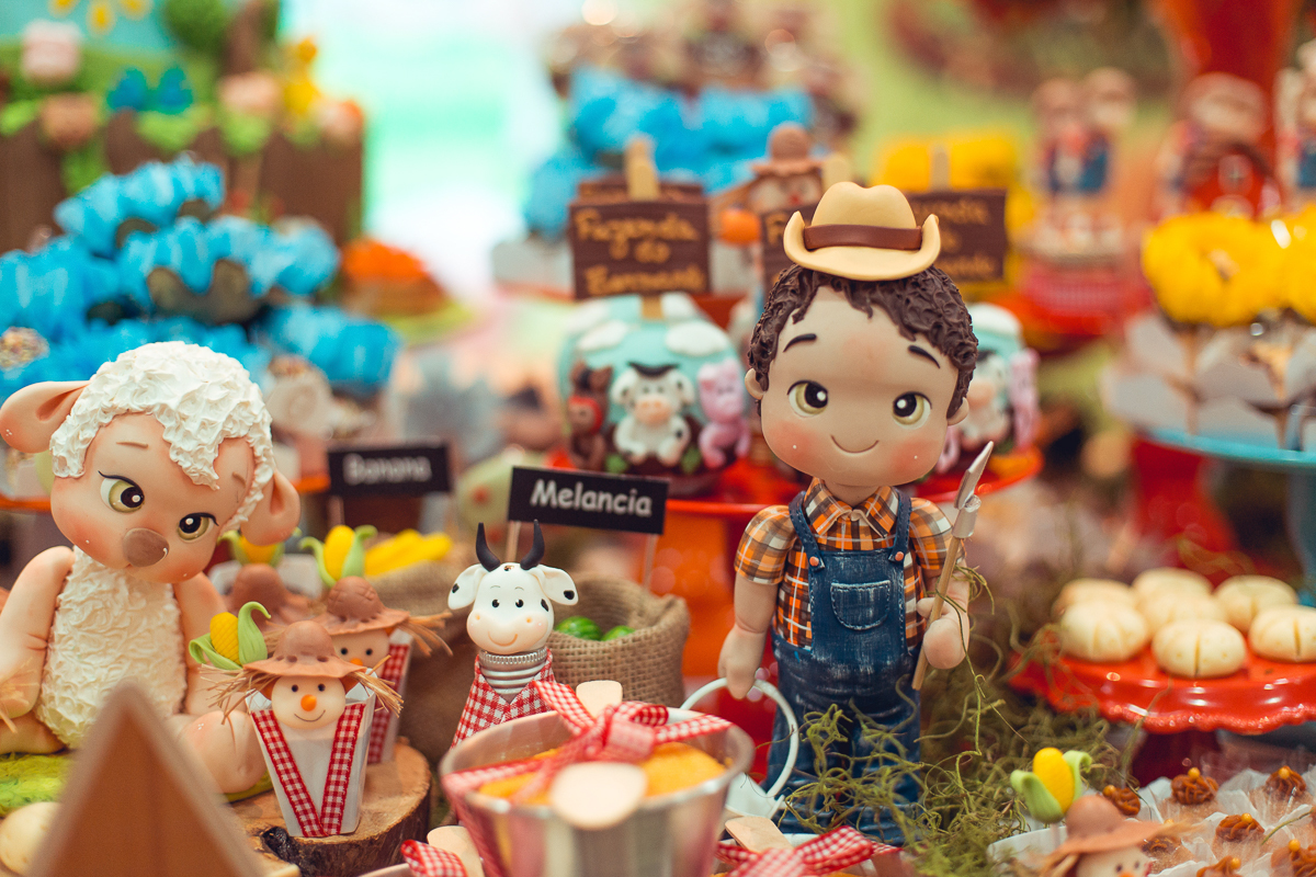 ovelhas de chocolate festa infantil decoração fazendinha salvador