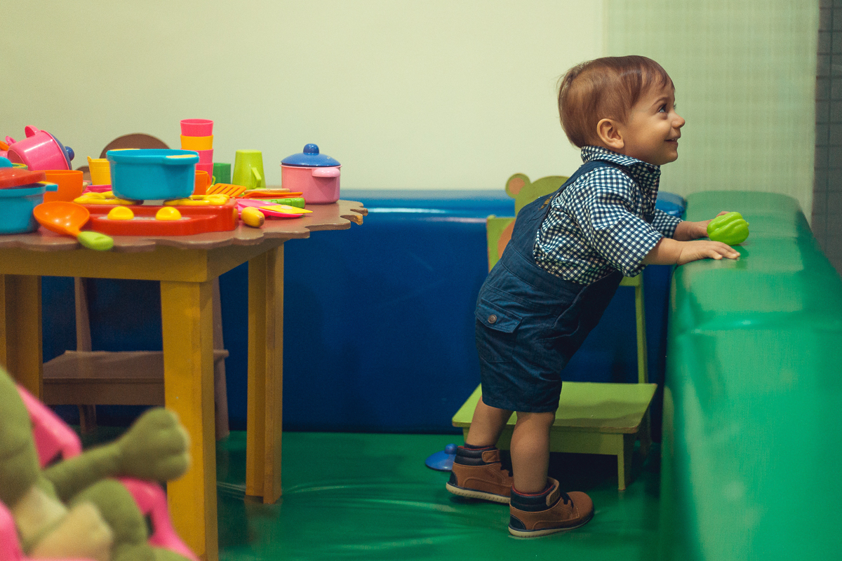 aniversariante brincando em festa infantil tema fazendinha salvador