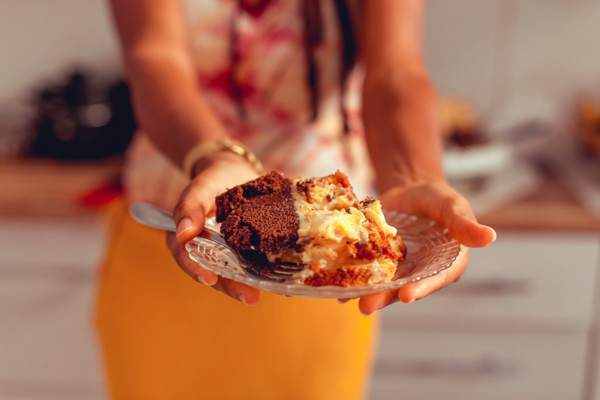 bolo feito durante trabalho de parto domiciliar