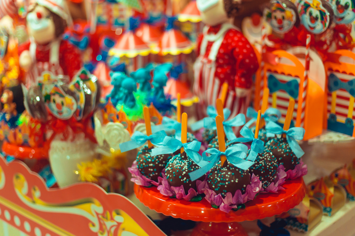 doces maravilhosos tema circo em salvador
