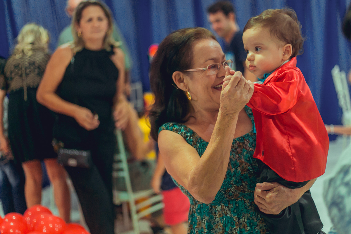 dia de comemorar com a familia e os convidados