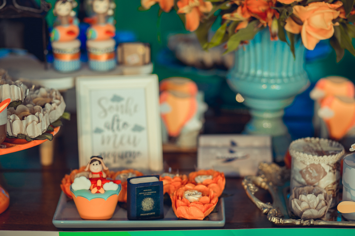 doces de festa infantil com tema aviador