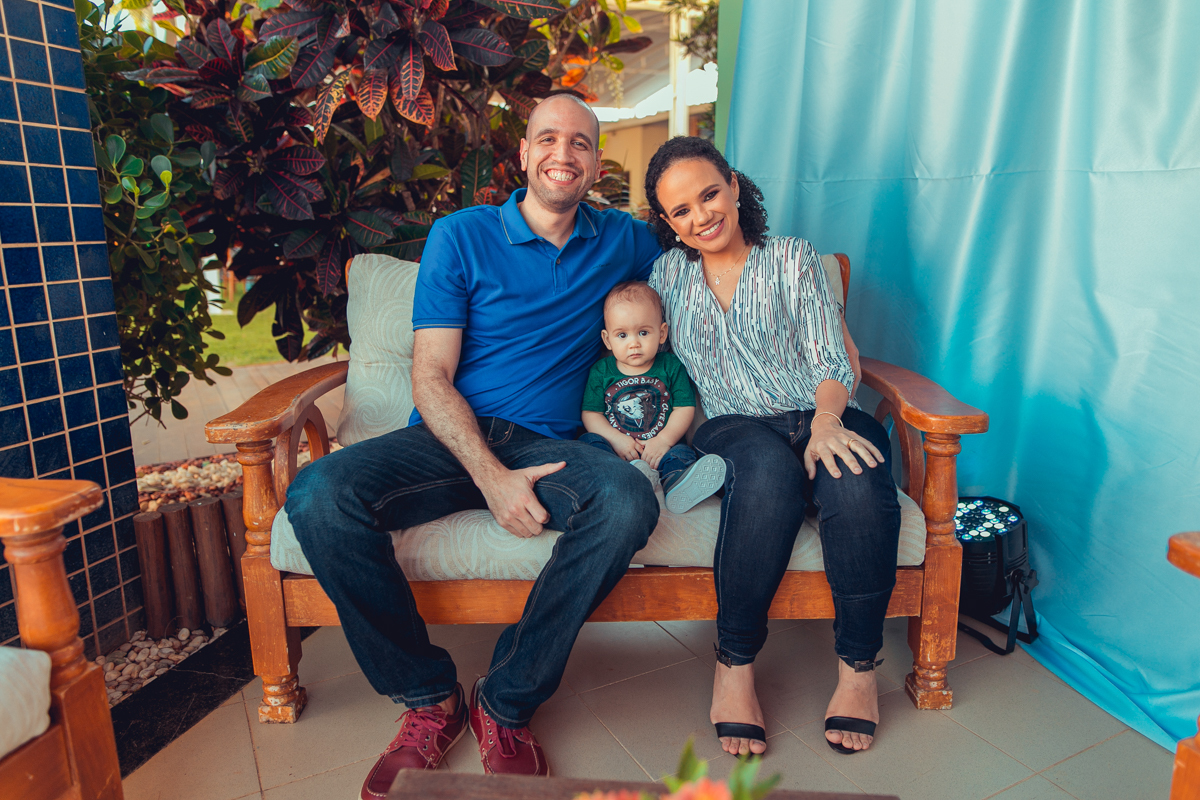 familia unida e feliz