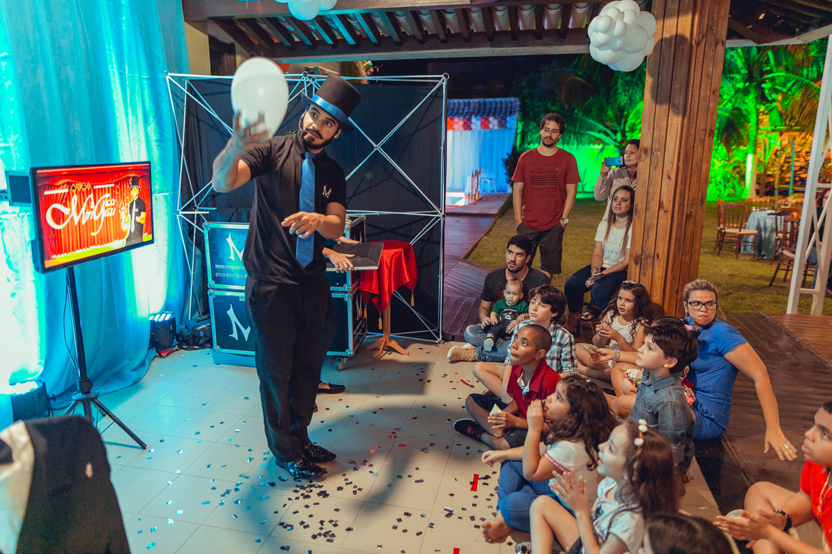 show de magica em festa infantil 