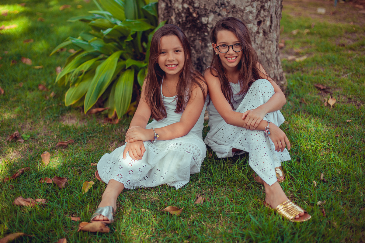 filhas camila rabello obstetra dao sorrisos e posam para fotos