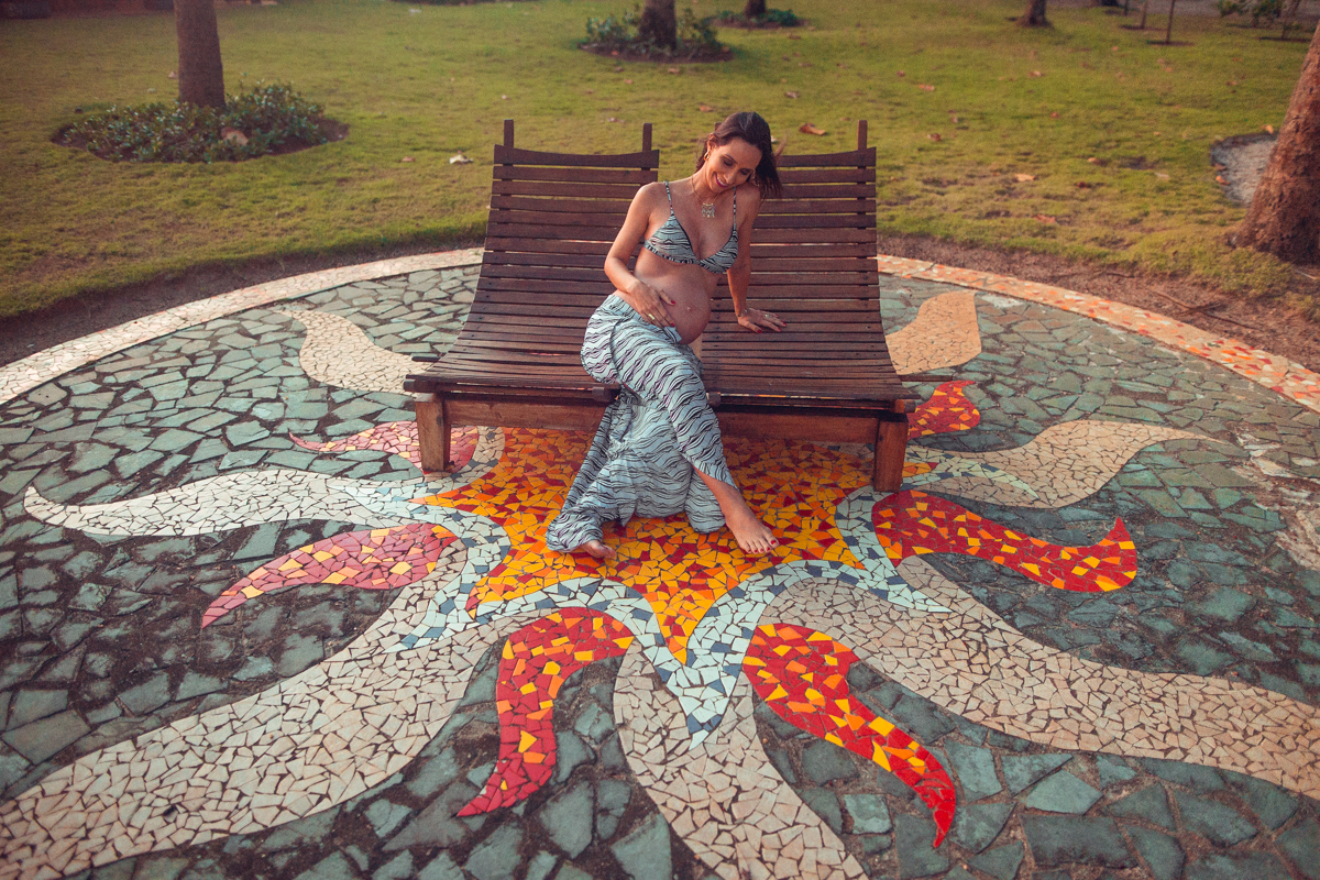 camila rabello posa para ensaio gestante