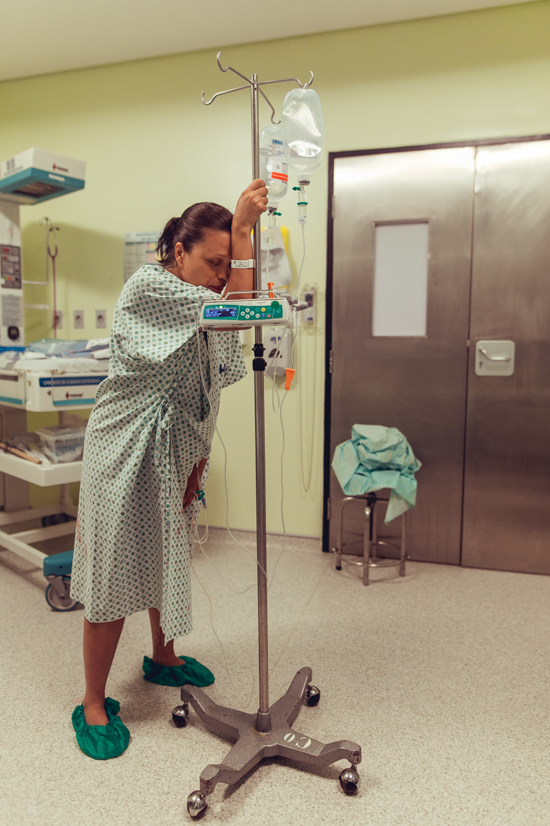 analgesia e livre movimentação durante trabalho de parto humanizado