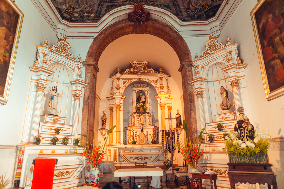 cerimonia de batizado igreja santo antonio da barra em salvador